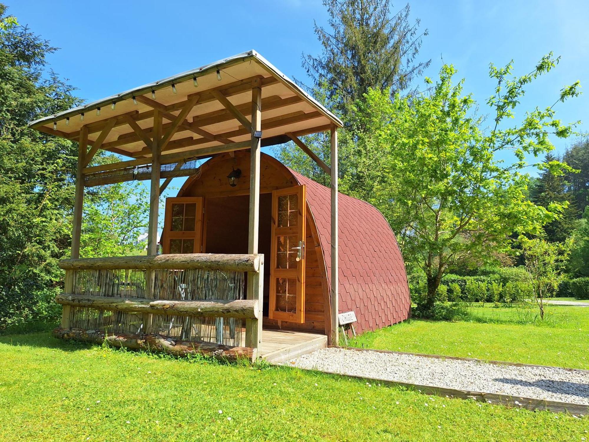 La Pointe Camping Châteaulin Esterno foto